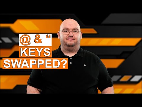HOW TO FIX @ And &quot; Keys Swapped In Windows 10