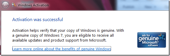 check windows 7 genuine